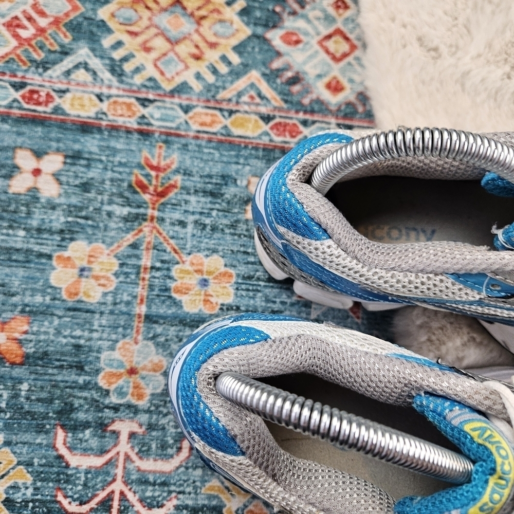 Saucony Shoes Womens Size 7 Grid Cohesion 5 Running Sneakers S15118-10 Gray Teal - Picture 7 of 11